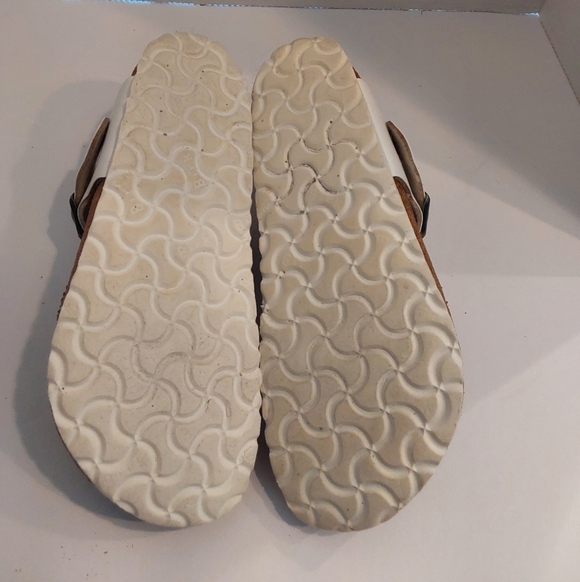 BIRKENSTOCK GIZEH WHITE SIZE 37 WOMENS PRE-OWNED - Picture 7 of 7